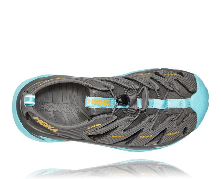 Hoka One One Sandals Womens Dark Grey - Hopara - 87613HASQ